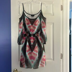 Great dress with Aztec print